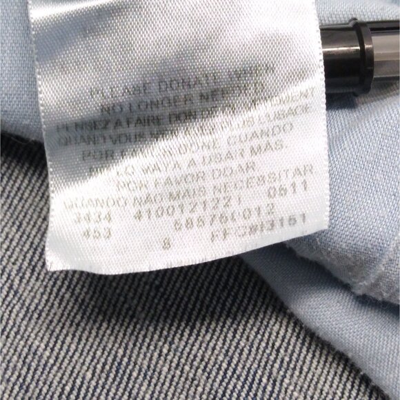 Levi's The Original Jeans Womens 16S/C Mid-Rise Skinny Denim Red Tag Embroidered - Picture 6 of 11